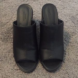 Urban Outfitters Black Mules